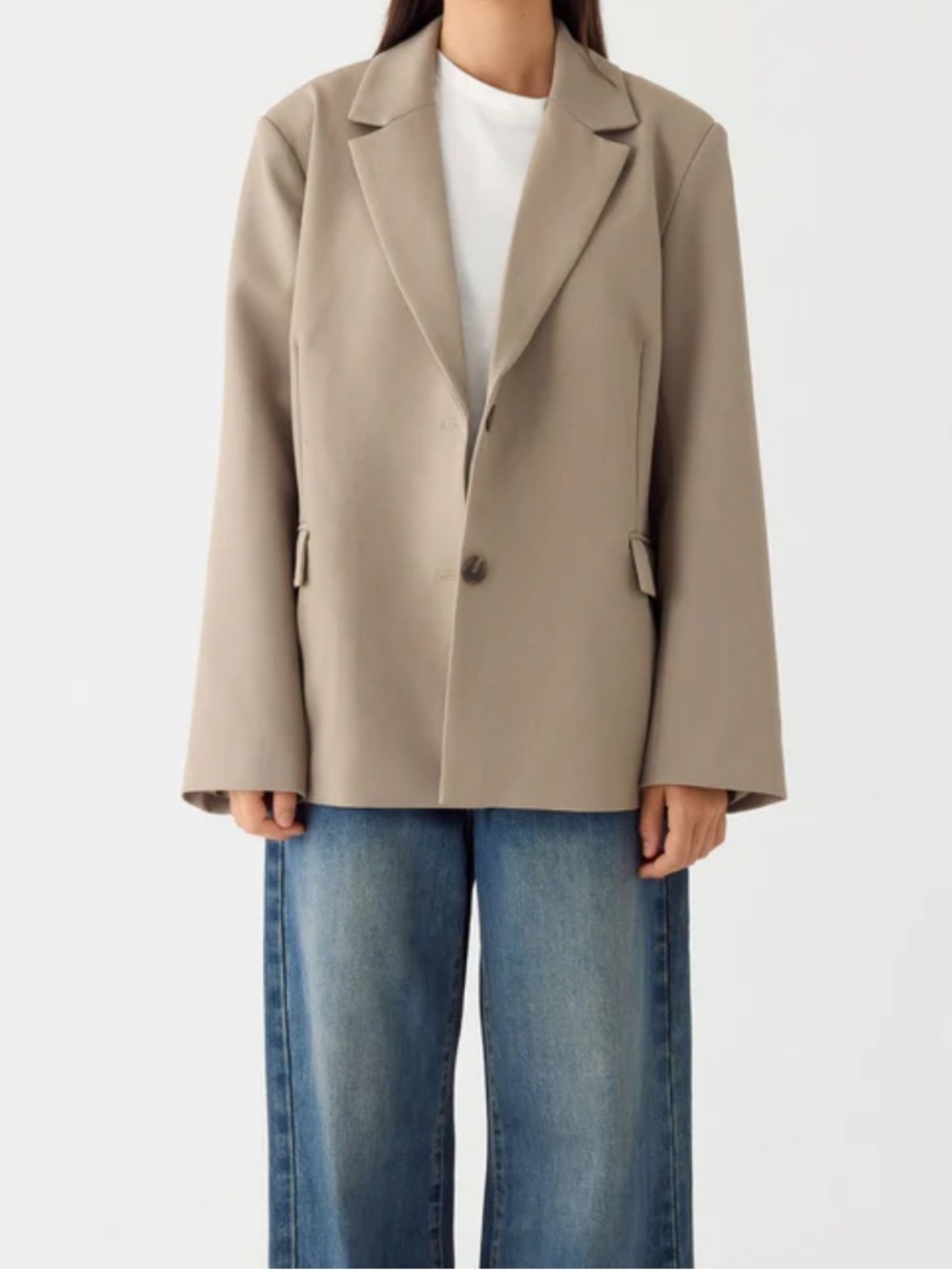 Peppermayo Taupe Blazer